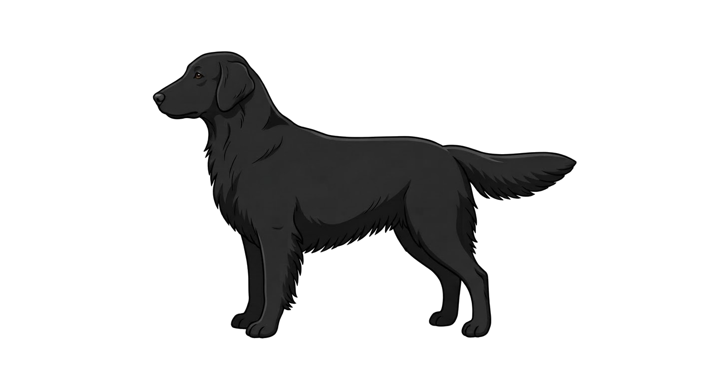 Illustration of a Black coat