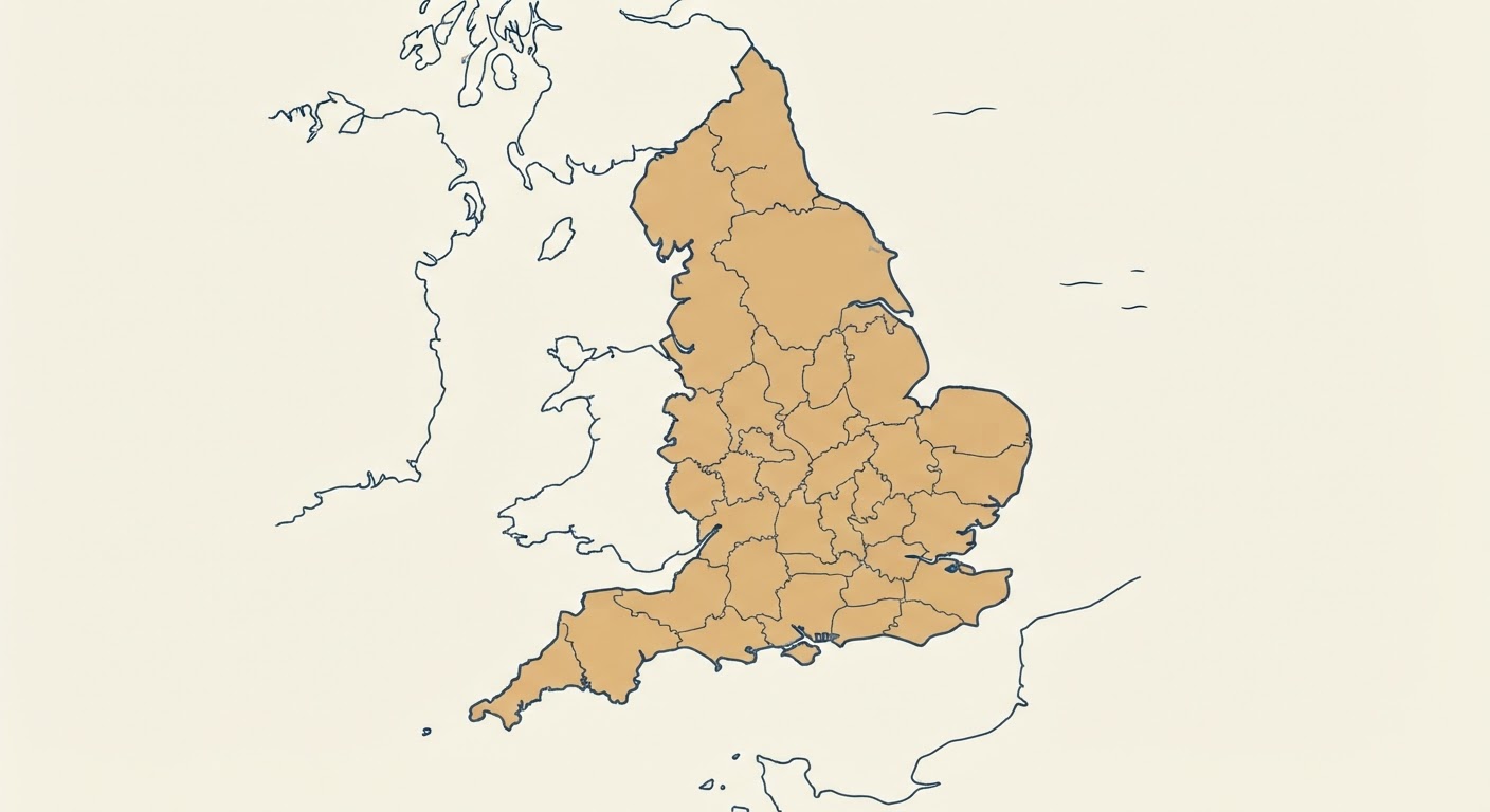 Illustrated map showing the origin of the Fox Terrier (Smooth)