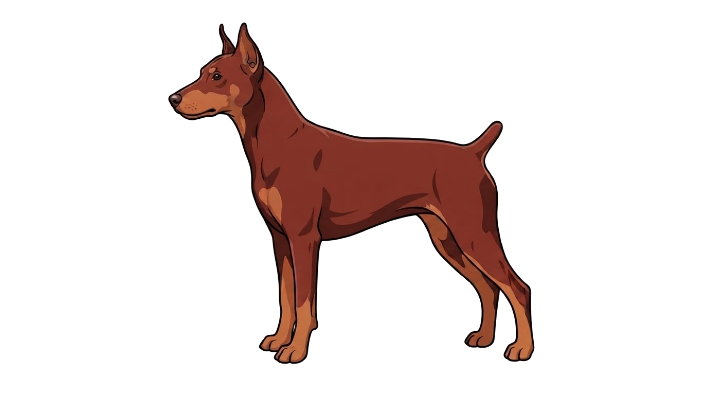 Illustration of a Red coat