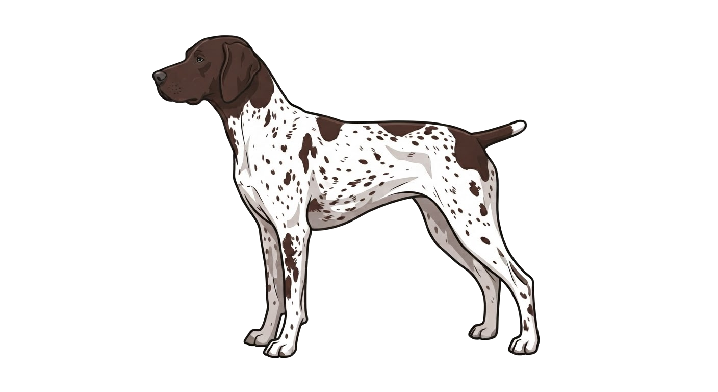 Illustration of a Liver and white coat