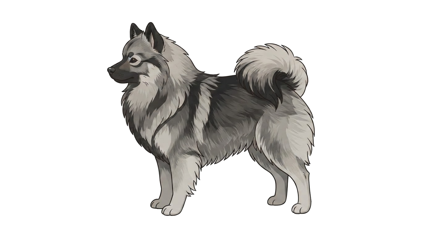 Illustration of a Wolf sable coat