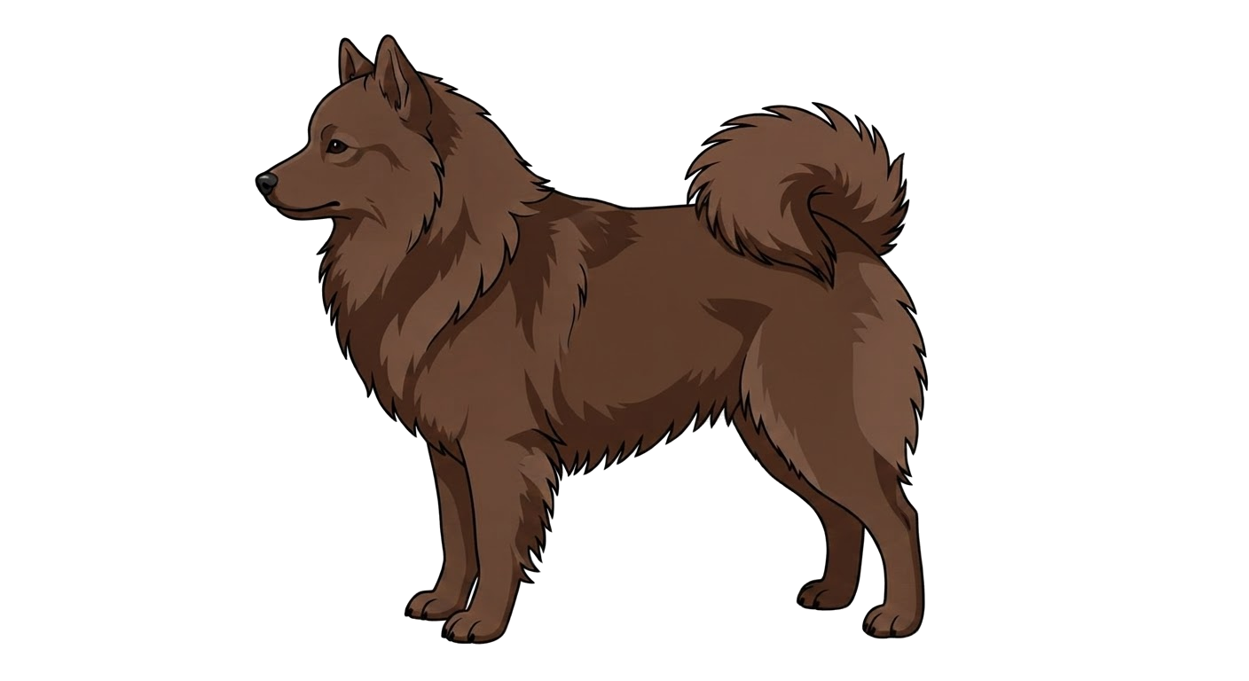 Illustration of a Brown coat