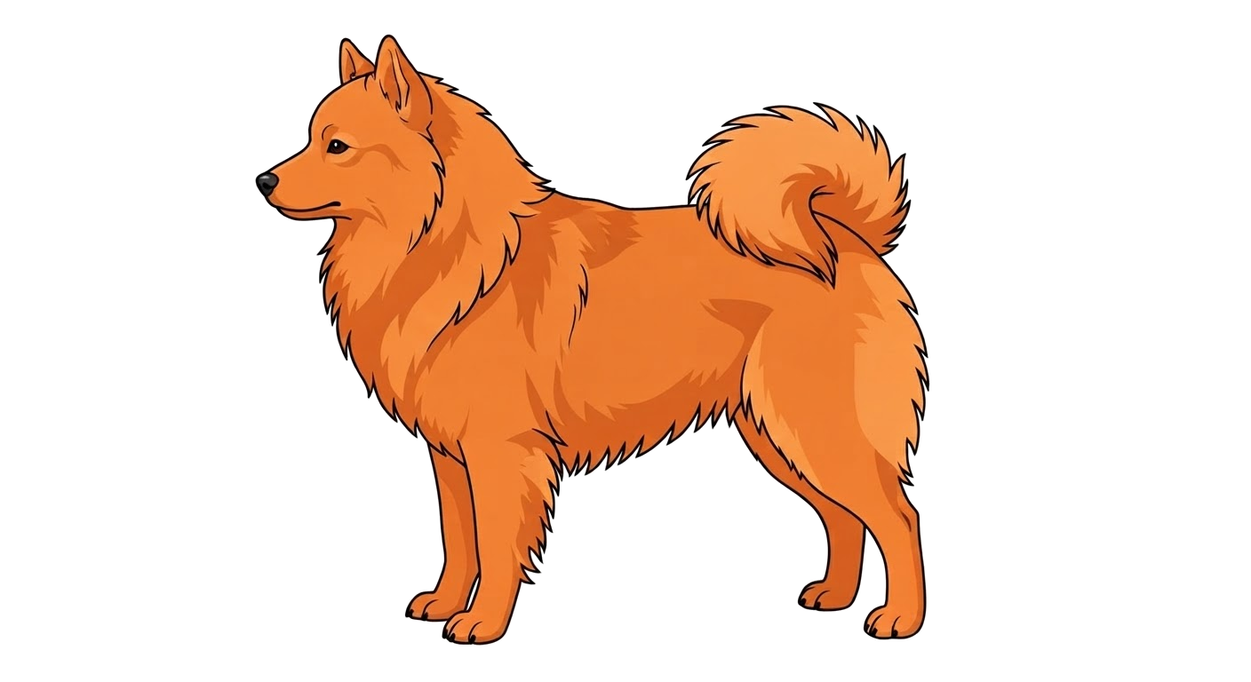 Illustration of a Orange coat