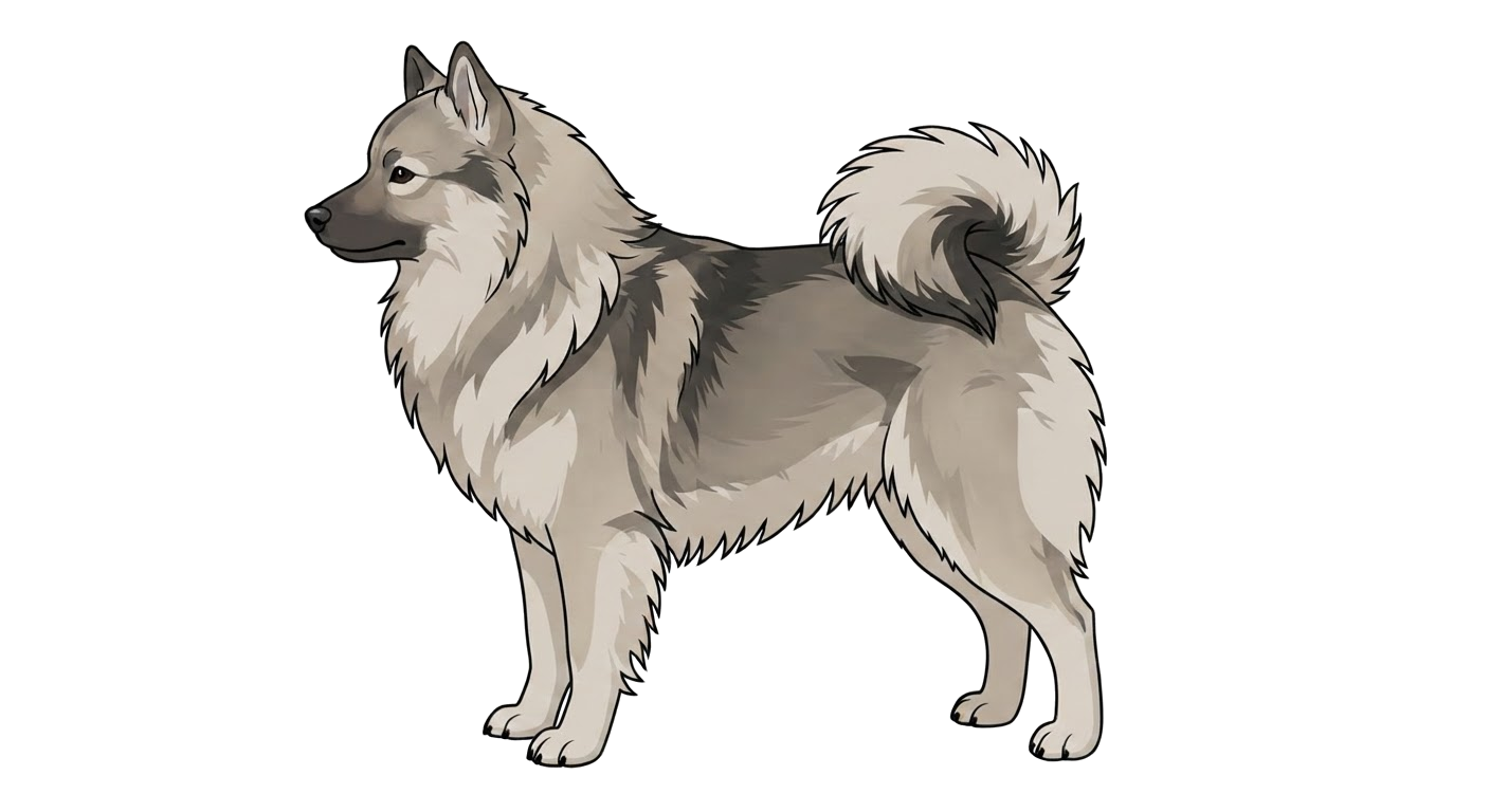 Illustration of a Wolf sable coat