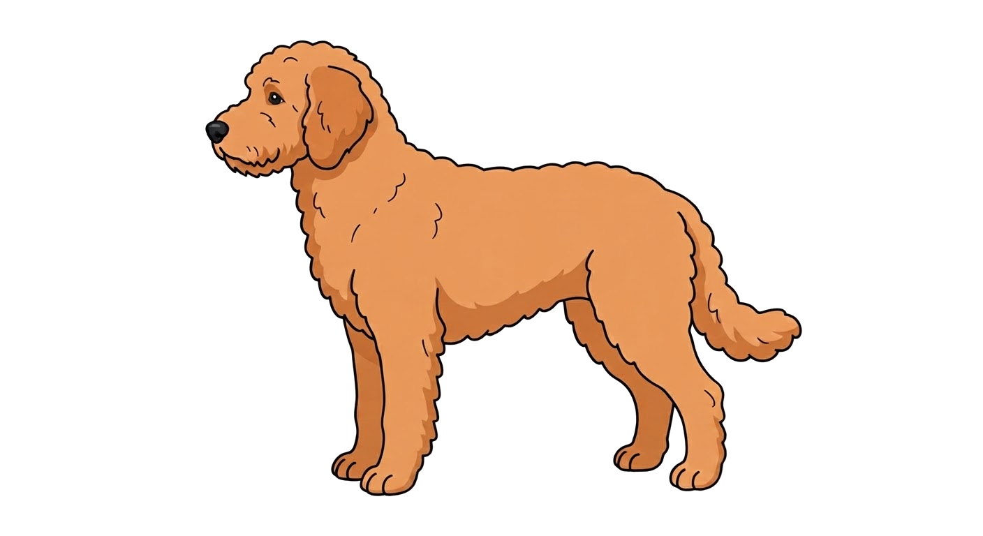 Illustration of a Apricot coat