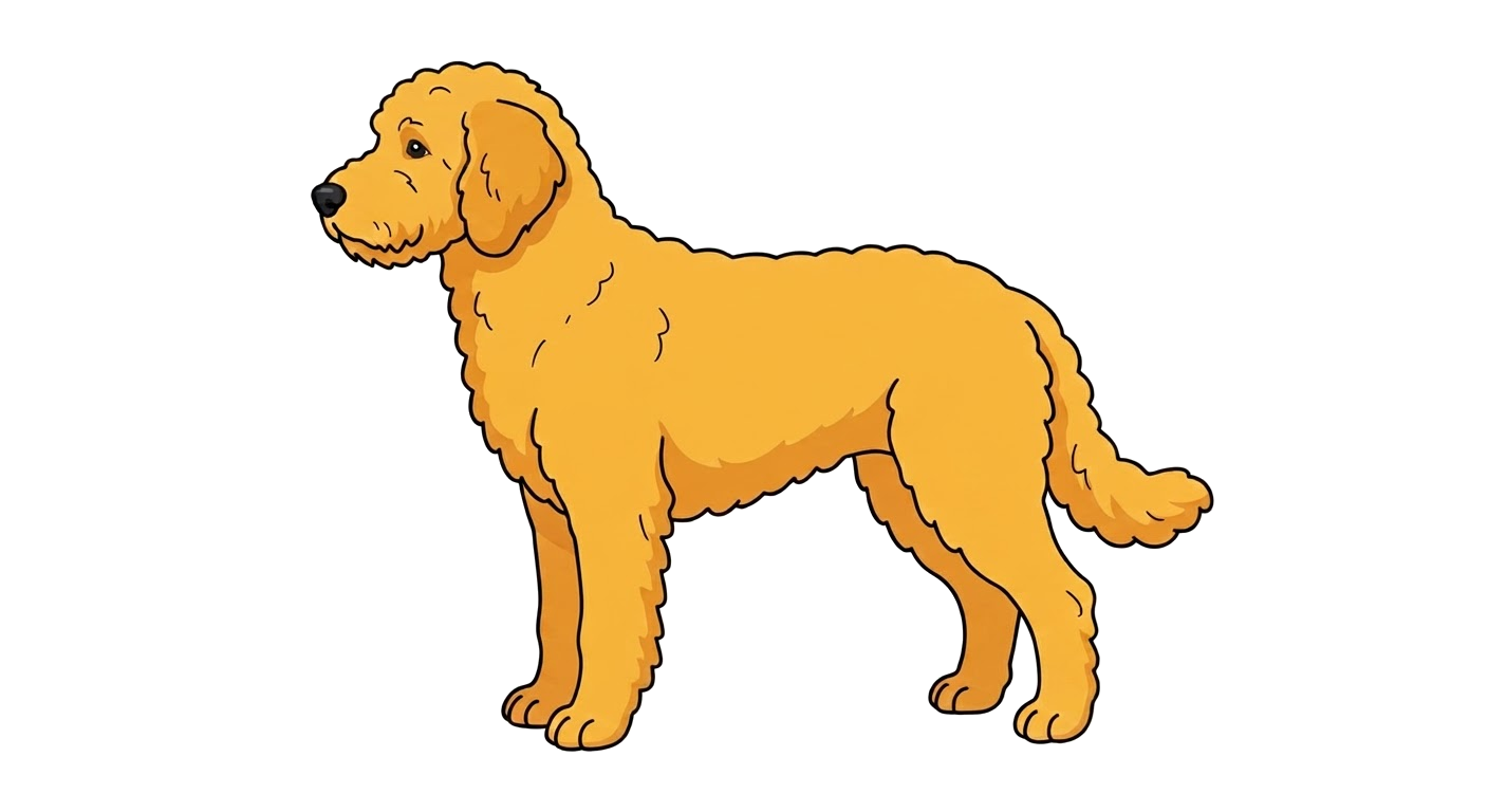 Illustration of a Gold coat