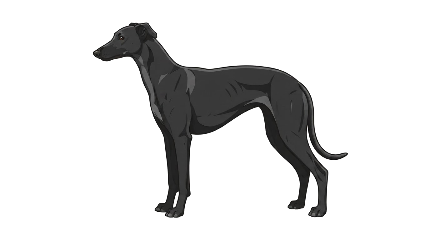 Illustration of a Black coat