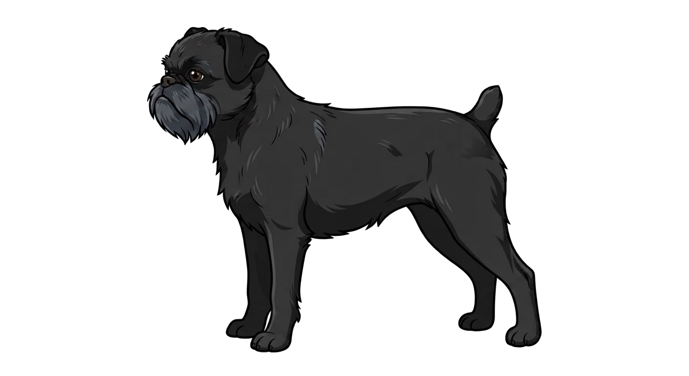 Illustration of a Black coat