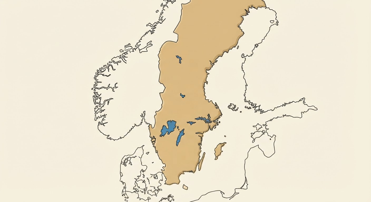 Illustrated map showing the origin of the Hamiltonstovare