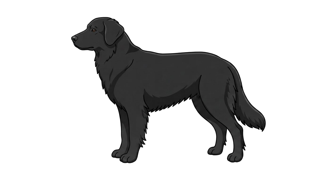 Illustration of a Black coat