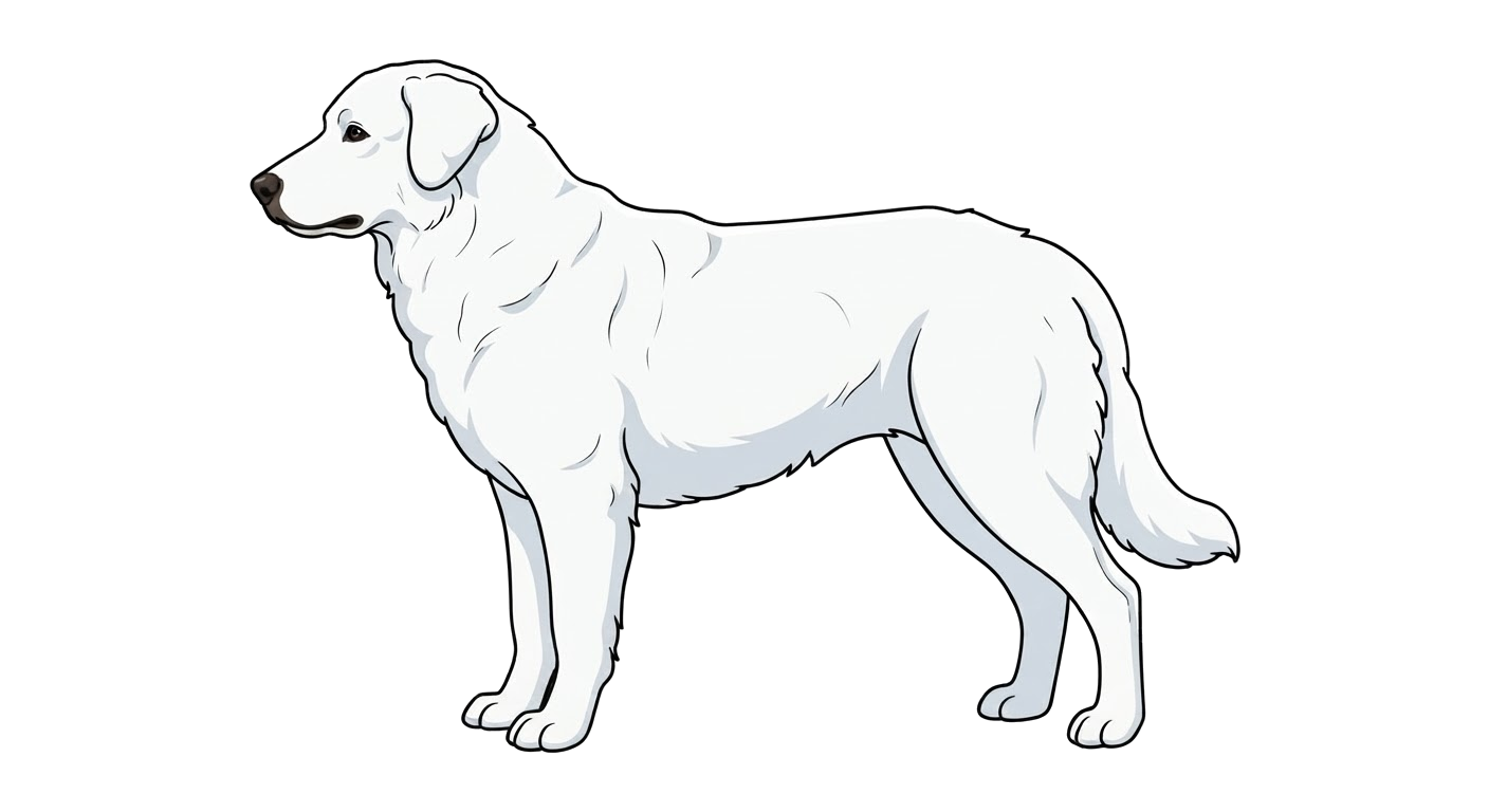 Illustration of a White coat