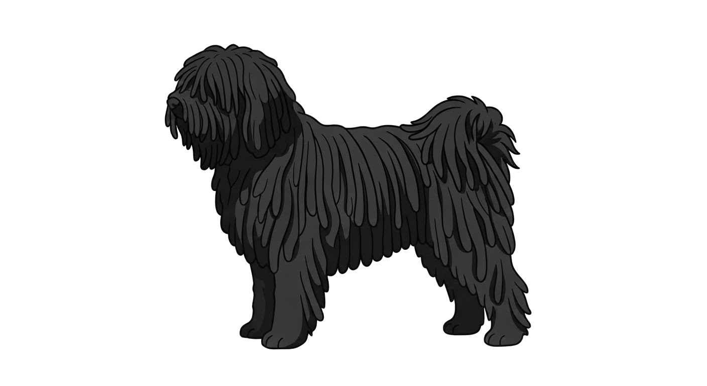 Illustration of a Black coat