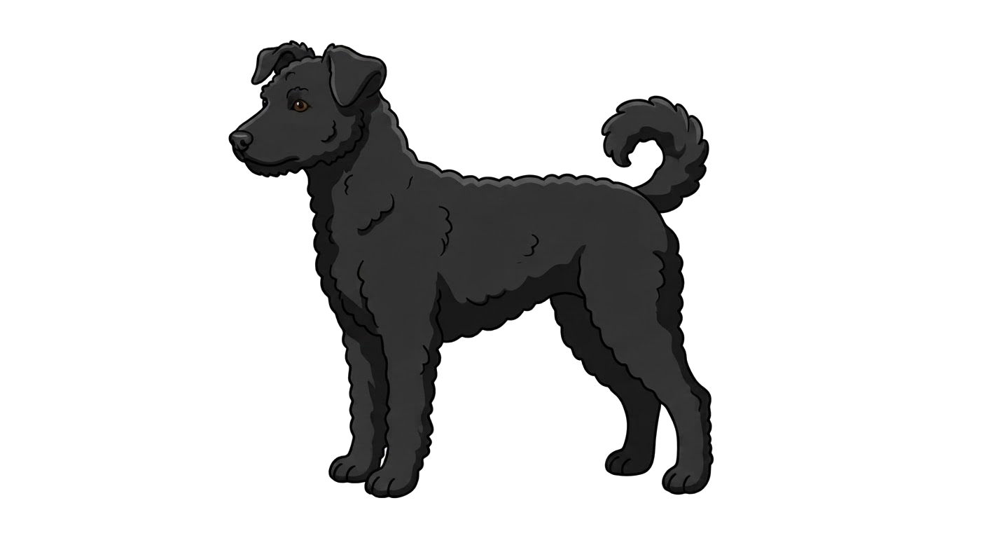 Illustration of a Black coat