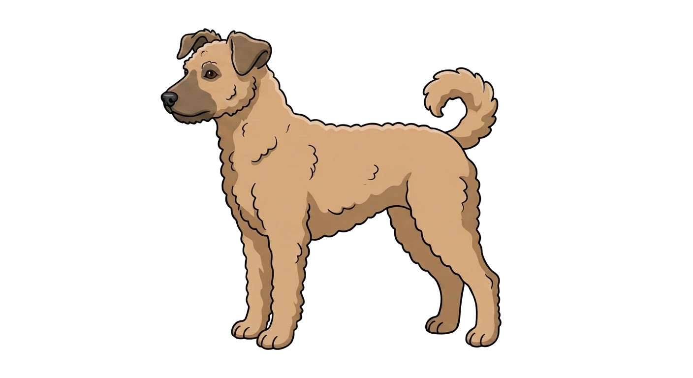 Illustration of a Fawn/red coat