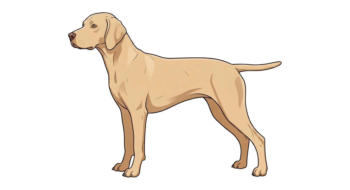 Illustration of a Light sandy gold coat