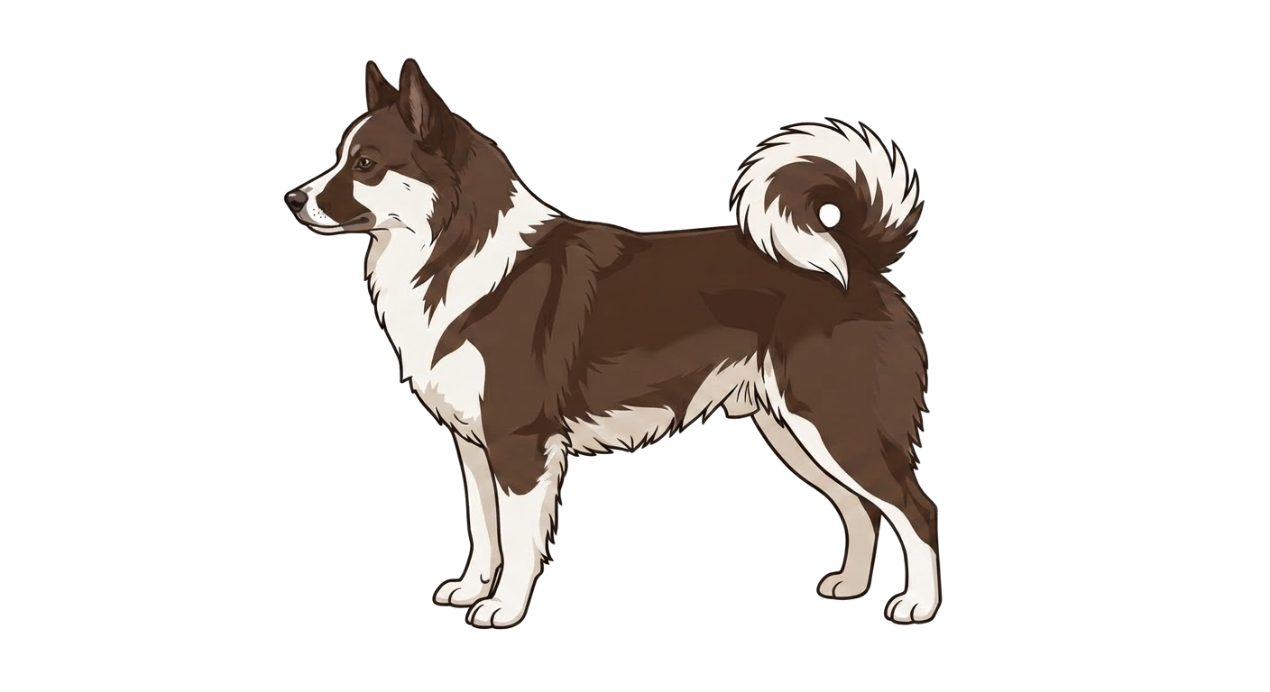 Illustration of a Chocolate coat