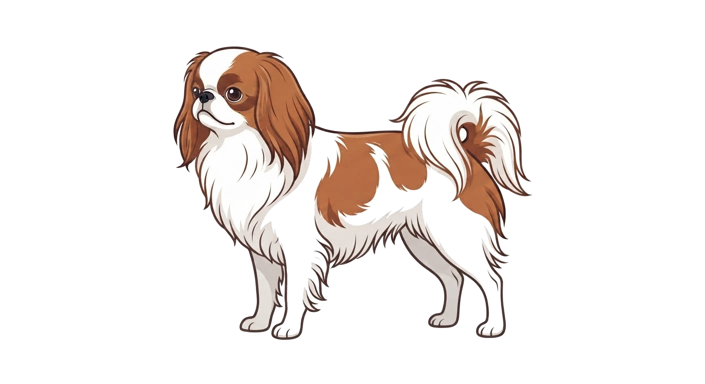 Illustration of a Red and white coat