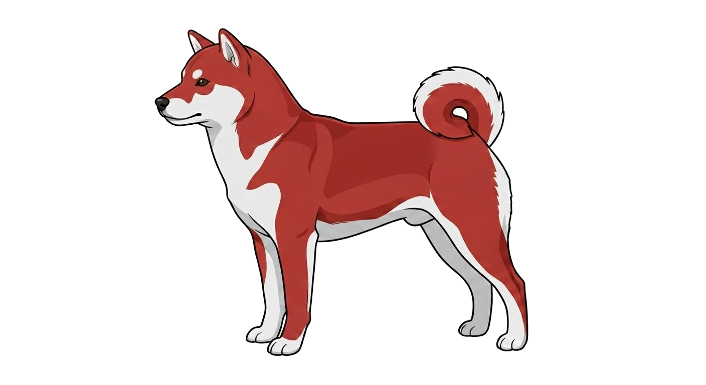 Illustration of a Red coat