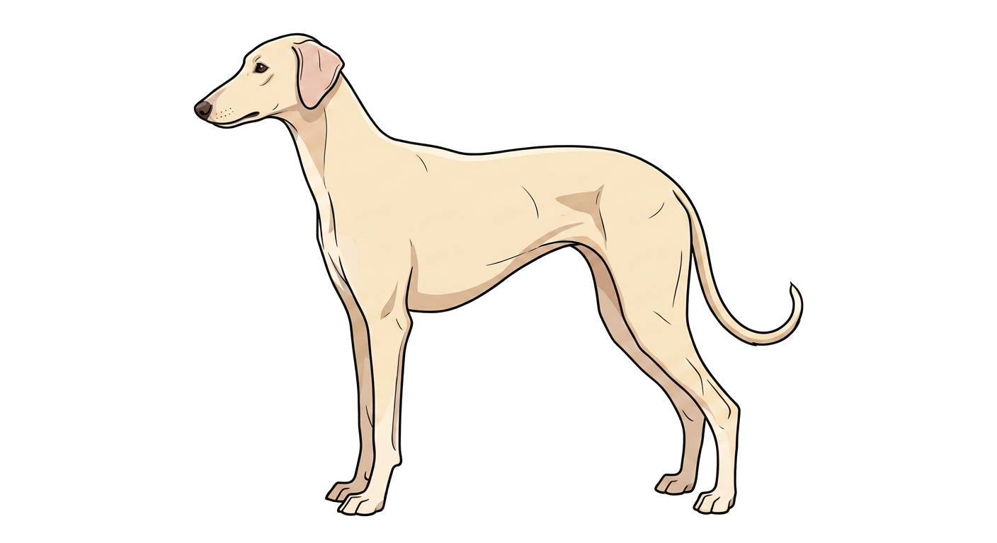Illustration of a Fawn / Cream (Paalakanni) coat