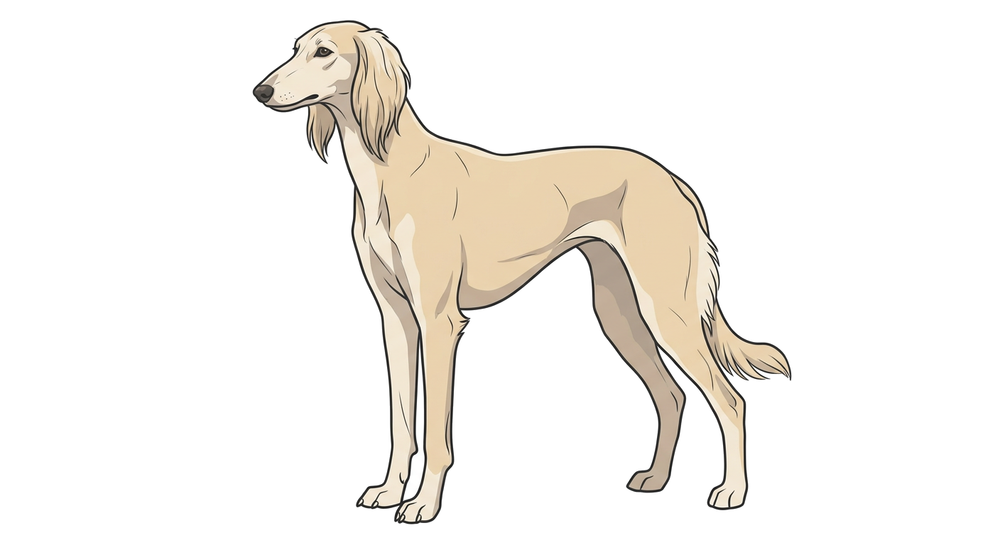 Kazakh Tazy illustration