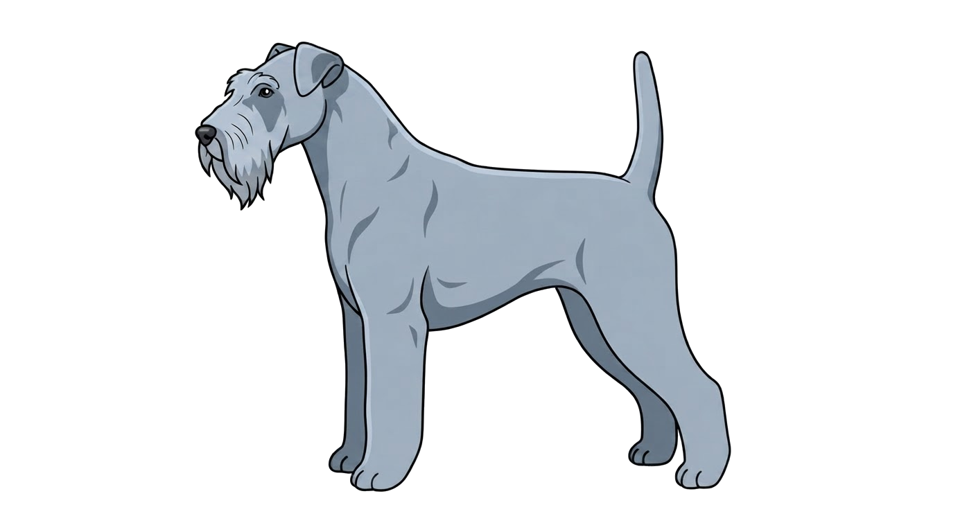 Illustration of a Blue-grey coat