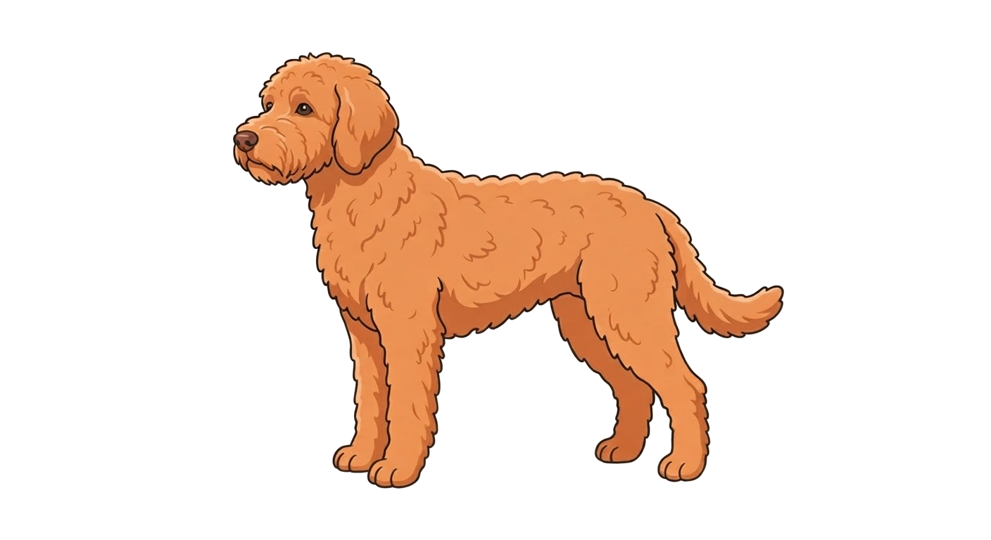 Illustration of a Apricot coat