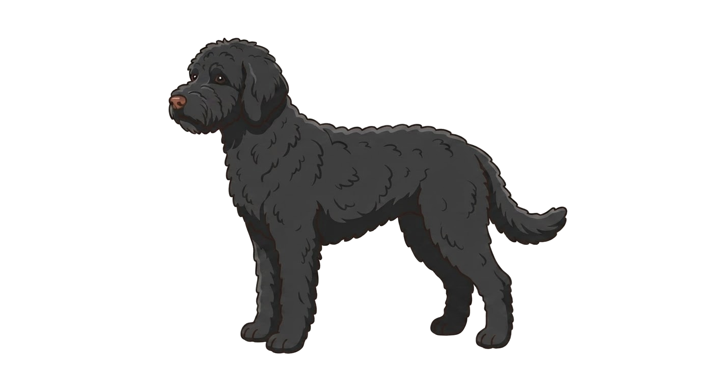 Illustration of a Black coat