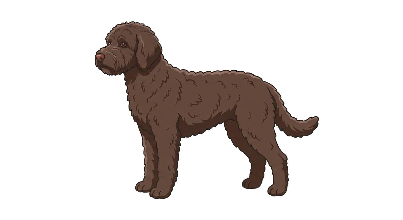 Illustration of a Chocolate coat