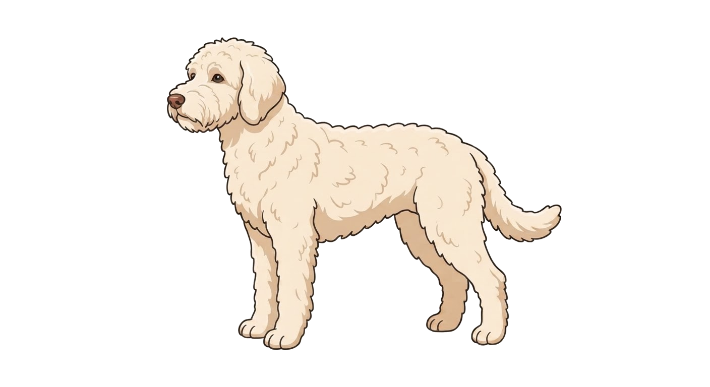 Illustration of a Cream coat