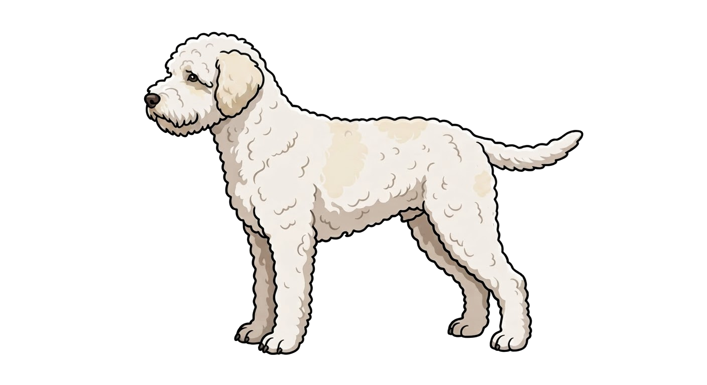 Illustration of a Off-white coat