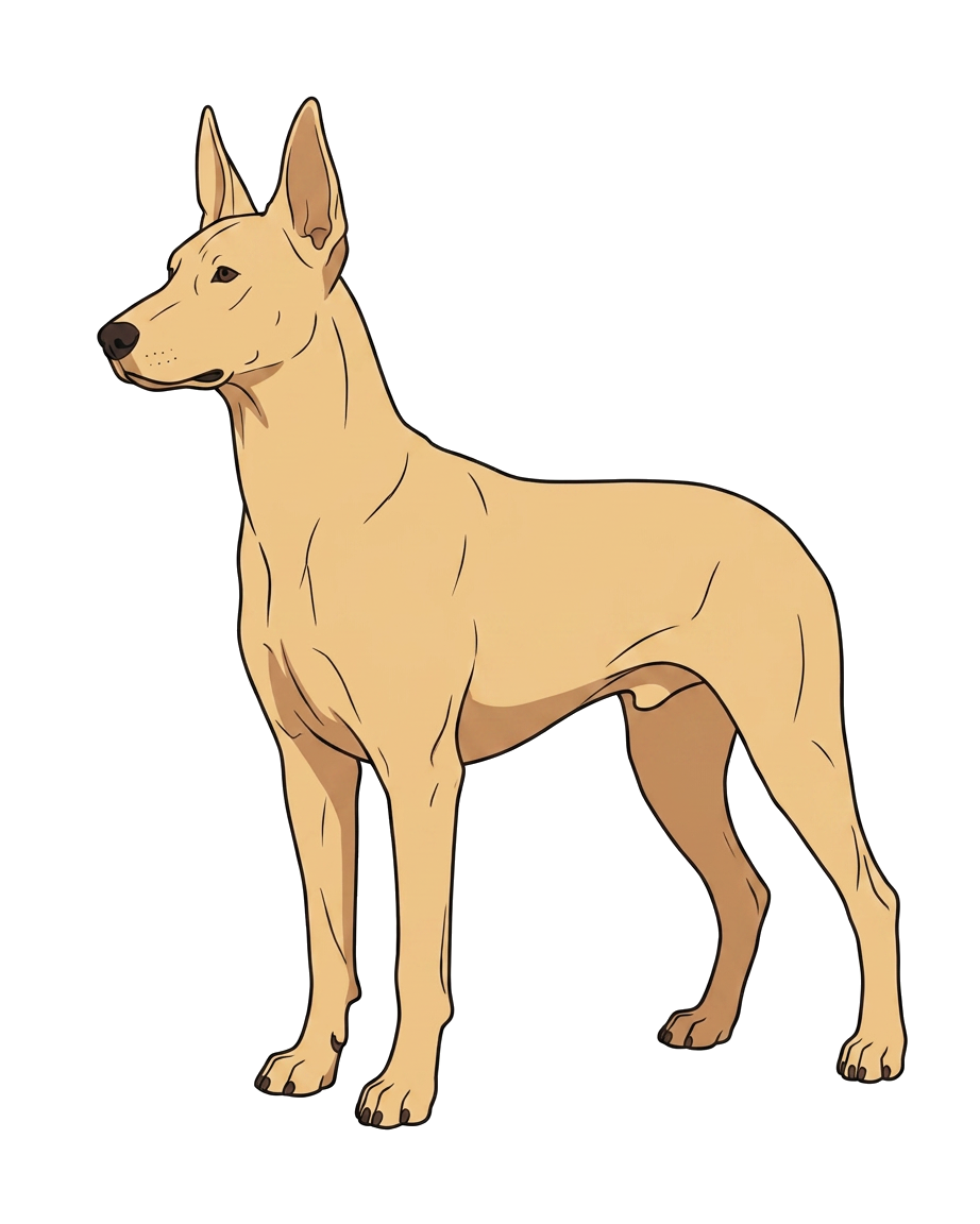 Illustration of a Fawn coat