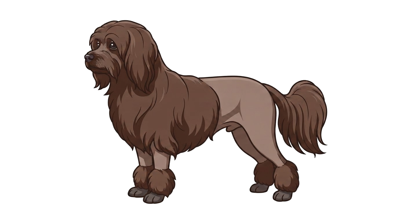 Illustration of a Chocolate coat