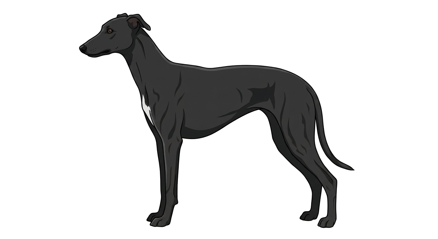 Illustration of a Black coat