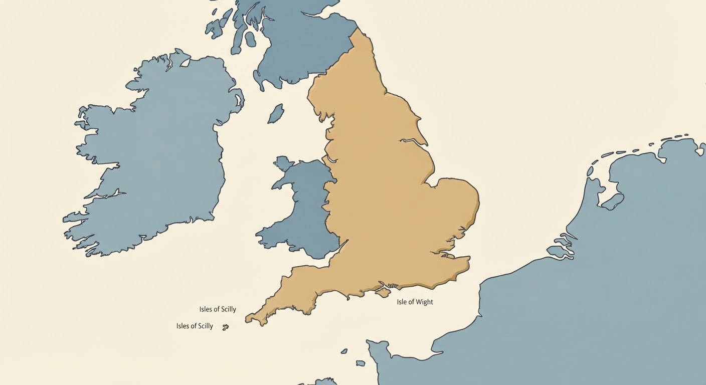 Illustrated map showing the origin of the Mastiff