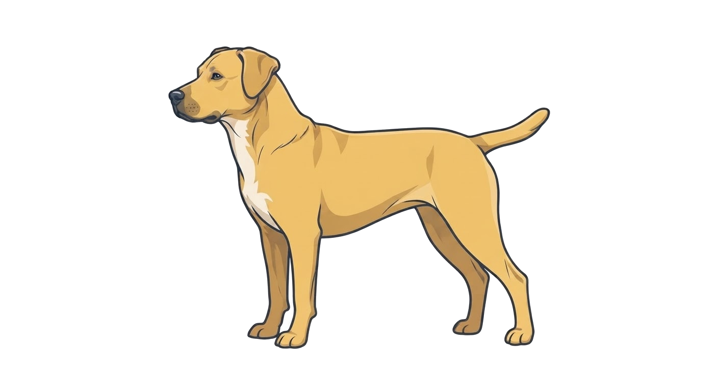 Illustration of a Yellow coat