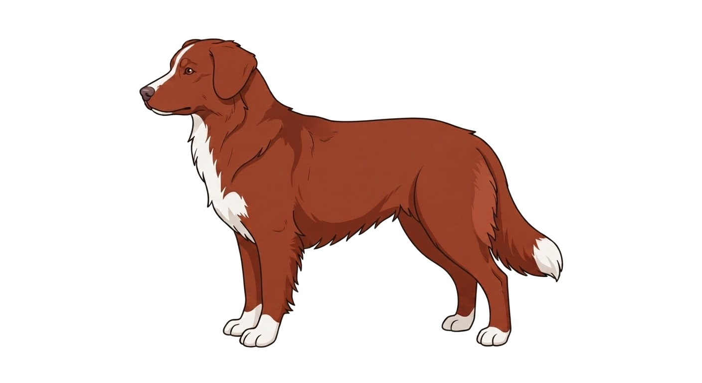 Illustration of a Red coat