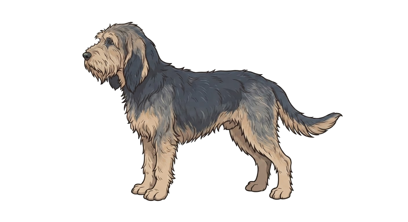 Illustration of a Grizzle coat