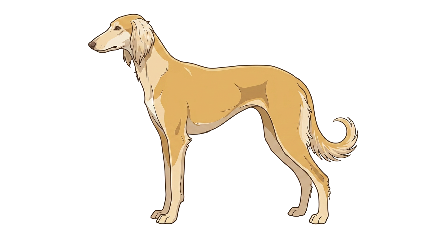 Illustration of a Cream & Fawn coat
