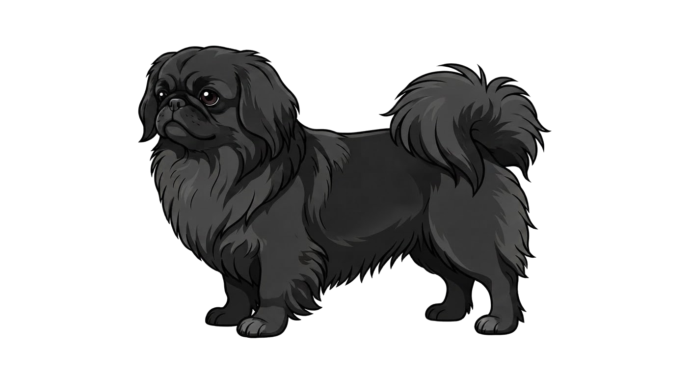 Illustration of a Black coat