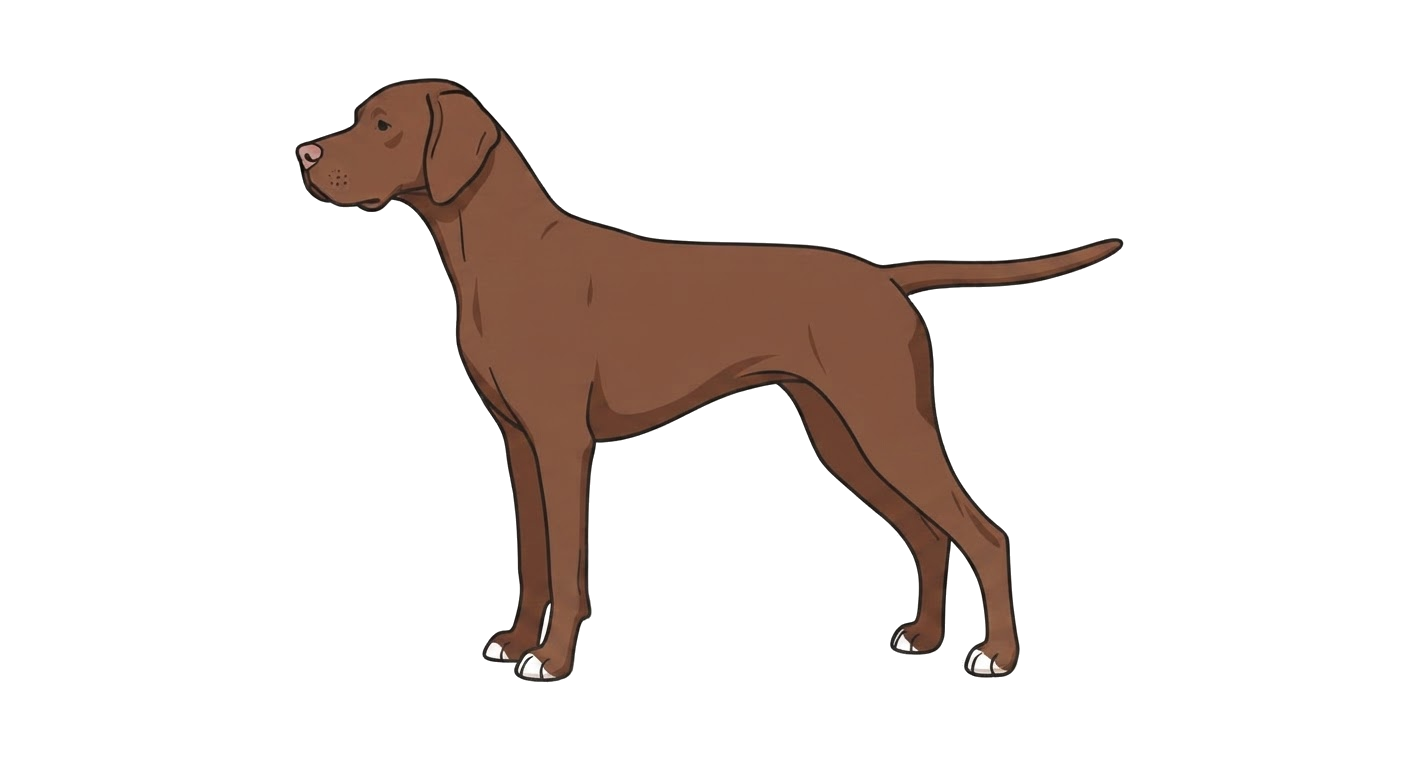 Illustration of a Solid liver coat