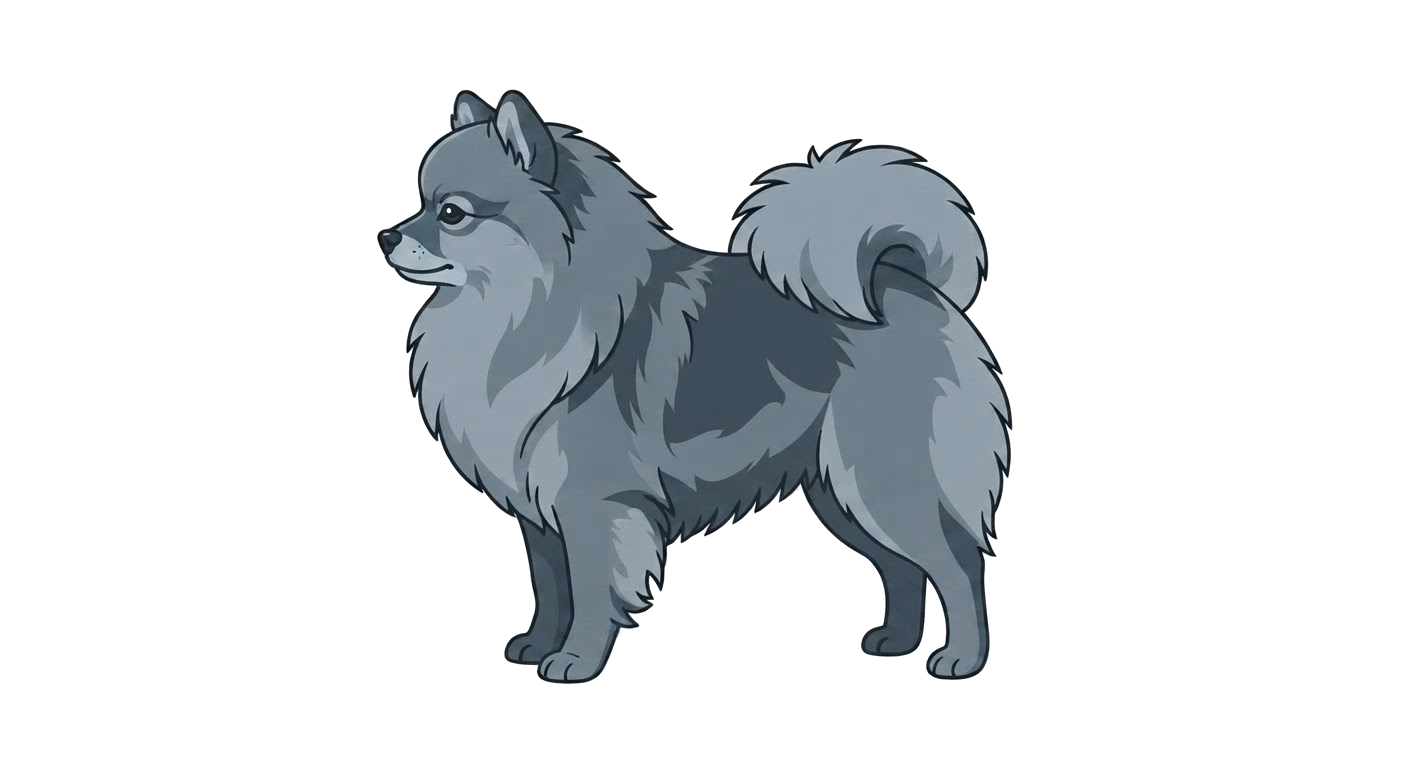 Illustration of a Blue coat
