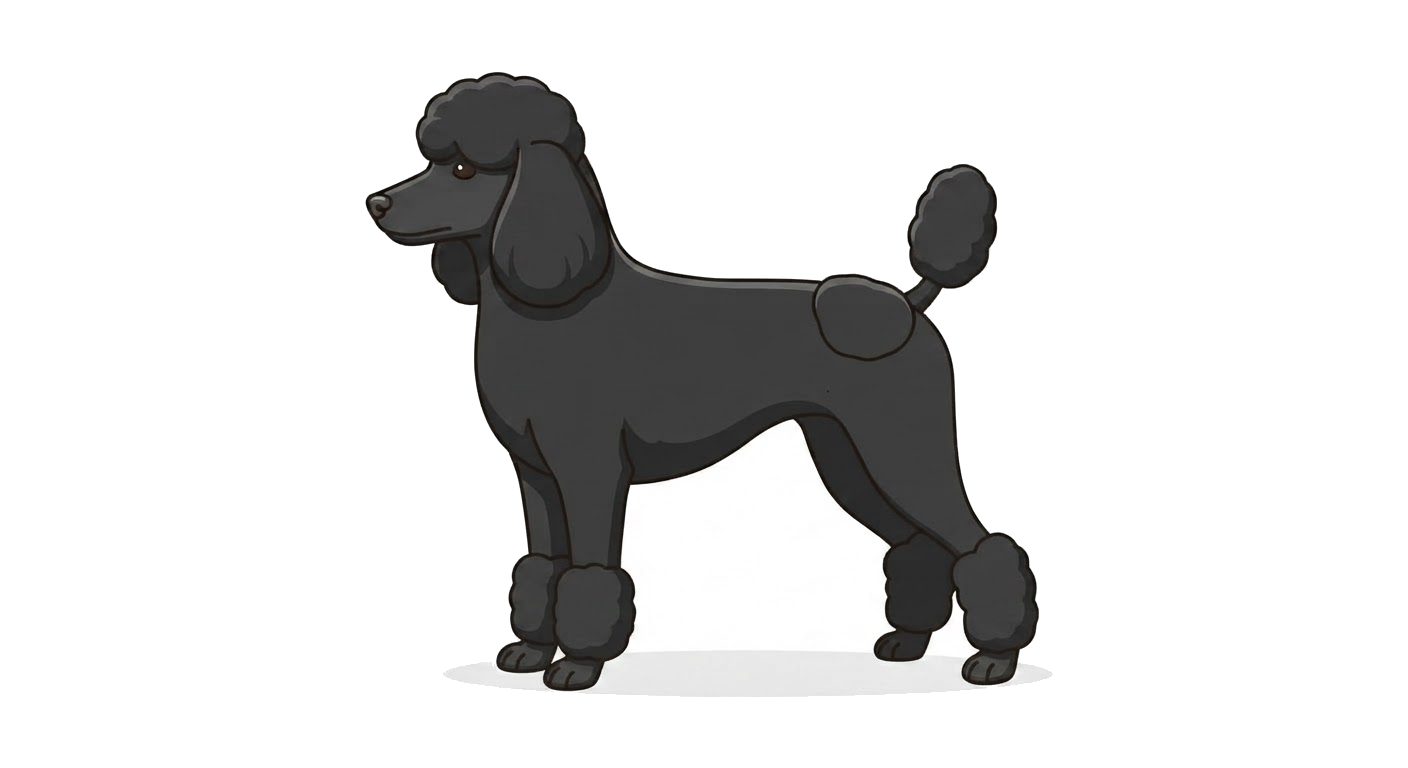 Illustration of a Black coat