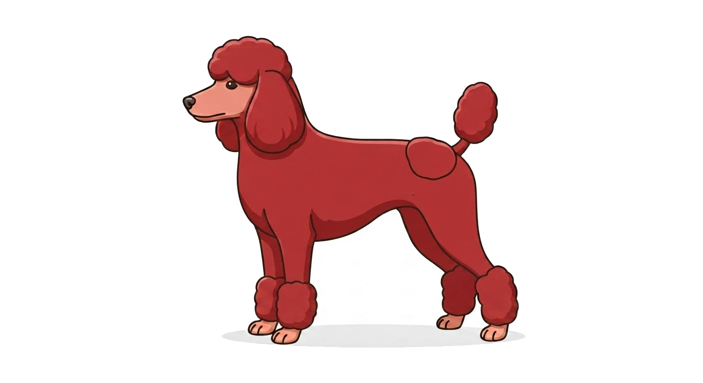 Illustration of a Red coat