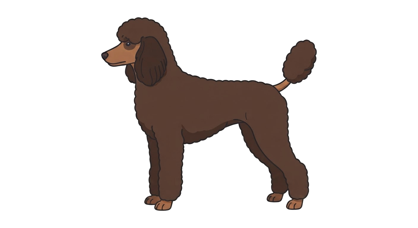 Illustration of a Brown coat
