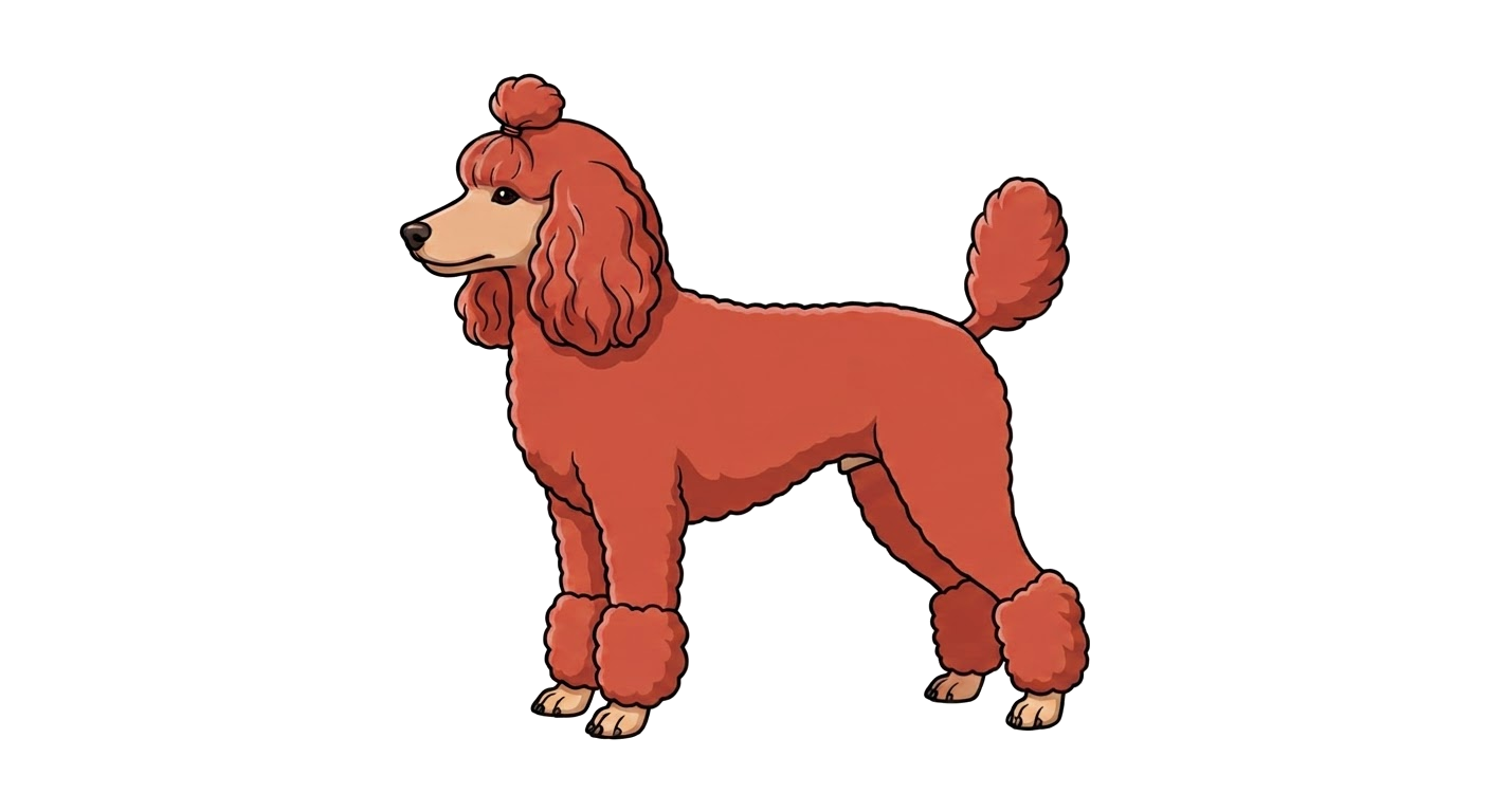 Illustration of a Red coat