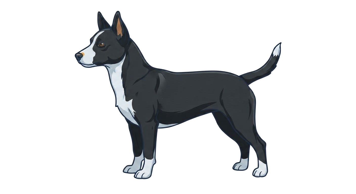 Illustration of a Black coat