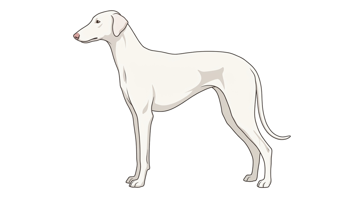 Illustration of a Milky White coat