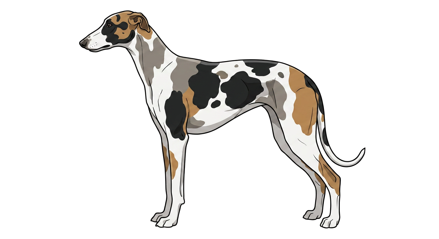 Illustration of a Pied coat