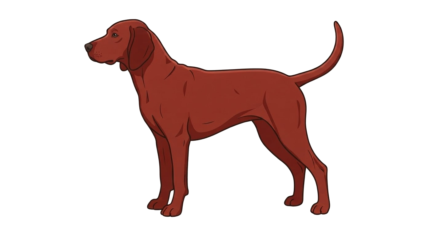 Illustration of a Red coat