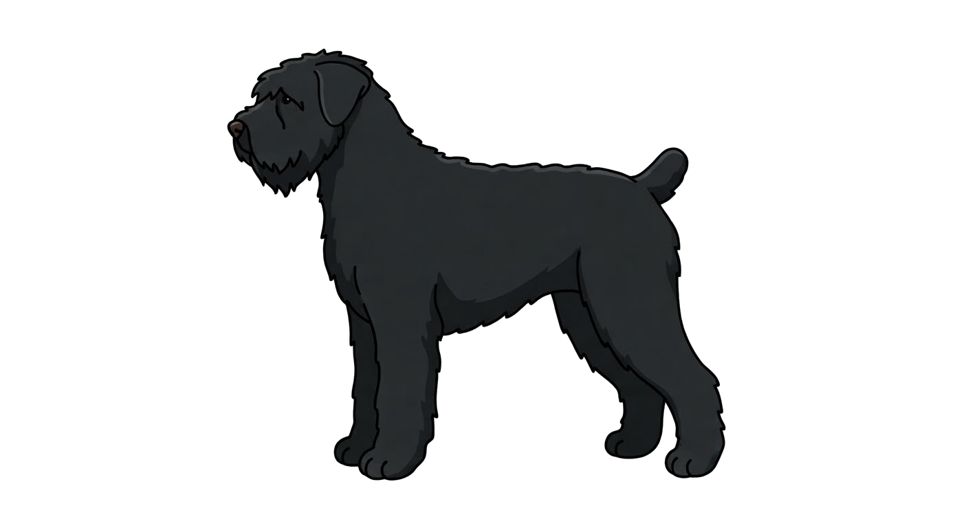 Illustration of a Black coat